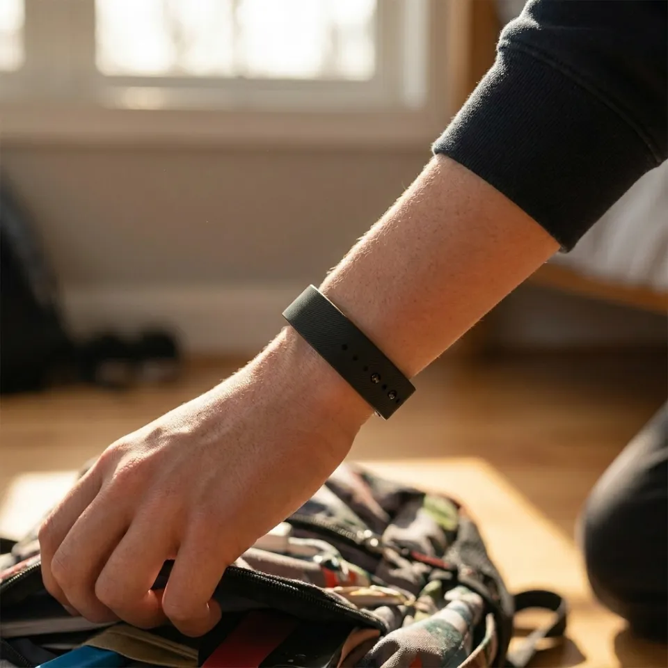 The Dawn Band worn on a teen's wrist
